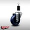 Service Caster 3.5'' SS Solid Poly Wheel Swivel 1-3/8'' Expanding Stem Caster SCC-SSEX20S3514-SPUS-138 - alternate 3